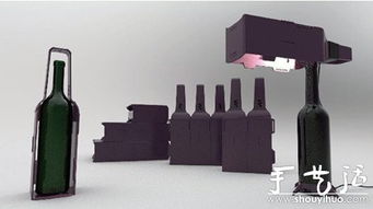 對外加工葡萄酒包裝盒diy可降解臺(tái)燈燈罩